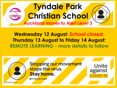 Alert Level 3 - School closed