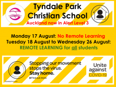 Remote learning continues until 26 August 